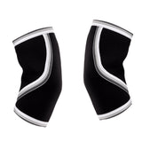 Maxbell 2Pcs 5MM Neoprene Elbow Sleeves Elbow Support Weight Lifting Basketball XL