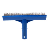 Maxbell 10'' Swimming Pool Wall Brush Heavy Duty Cleaner Tools Equipment Accessories