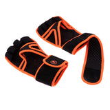 Maxbell Fitness Glove Workout Weight Lifting Gym Training Sport Wrist Wrap XL Orange