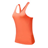 Maxbell Women Sports Vest Fitness Gym Stretch Sleeveless Shirts orange L