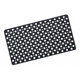 Maxbell Non-slip Bathroom Shower Mat Suction Cup Bathtub Mat Kitchen Mat Black