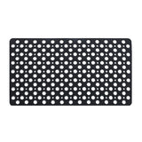 Maxbell Non-slip Bathroom Shower Mat Suction Cup Bathtub Mat Kitchen Mat Black