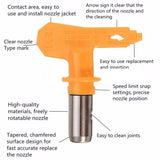 Maxbell Universal 6 Series Airless Spray Tip Spray Nozzle Paint Sprayer Tool 621