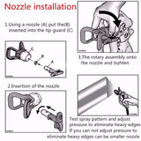 Maxbell Universal 6 Series Airless Spray Tip Spray Nozzle Paint Sprayer Tool 621