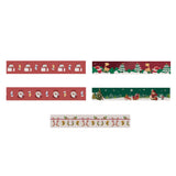 Maxbell Christmas Waist Tape Line Border Sticker PVC Skirting Line Sticker 01
