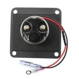 Maxbell Auto Key Ignition Switch Panel with LED Light Engine Start 2-Position ON-OFF