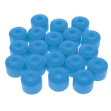 Maxbell 20PCS Wheel Nut Bolt Tire Screw Cap Dust Cover+Tool for VW Golf Blue