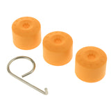 Maxbell 20PCS Wheel Nut Bolt Tire Screw Cap Dust Cover+Tool for VW Golf Yellow