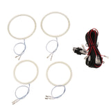 Maxbell Angel Eye Halo Cotton Light LED SMD For Volkswagen Magotan White