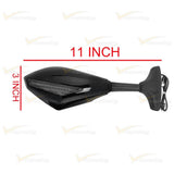 Maxbell 2pcs LED Turn Signal Mirror For Suzuki Hayabusa Katana GSXR 600 1000
