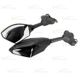 Maxbell 2pcs LED Turn Signal Mirror For Suzuki Hayabusa Katana GSXR 600 1000