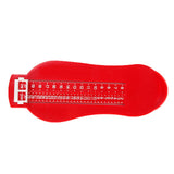 Maxbell Toddler Shoe Gauge Children Foot Measurer Red