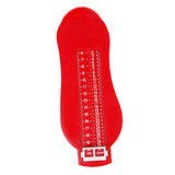 Maxbell Toddler Shoe Gauge Children Foot Measurer Red