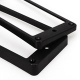 Maxbell Black Curved Humbucker Pickups Frame Mounting Rings for LP Electric Guitar