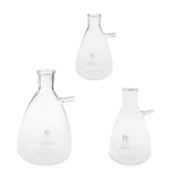 Maxbell Clear Borosilicate Glass Filtering Flask Lab Buchner Flask Filtration 250mL