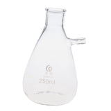 Maxbell Clear Borosilicate Glass Filtering Flask Lab Buchner Flask Filtration 250mL