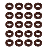 Maxbell 10 Pairs Anti Slip Silicone Ear Hooks Holder for Eyeglass Sunglasses Brown