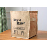 Maxbell Children Room Toys Clothes Storage Bag Jute  Hamper Organizer NATURAL