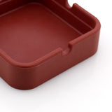 Maxbell Silicone Ashtray Cigarette Ash Tray Pub Plastic Ashtray Garden Brown
