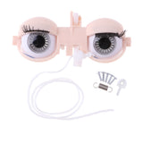 Maxbell 4 Colors Eye Chips Doll Eye Mechanism for Blythe Custom DIY White