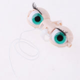 Maxbell 4 Colors Eye Chips Doll Eye Mechanism for Blythe Custom DIY White