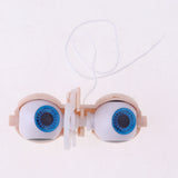 Maxbell 4 Colors Eye Chips Doll Eye Mechanism for Blythe Custom DIY White