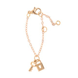 Maxbell Fashionable Doll Metal Chain Necklace with Lock Pendant for 1/6 Blythe Doll