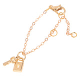 Maxbell Fashionable Doll Metal Chain Necklace with Lock Pendant for 1/6 Blythe Doll