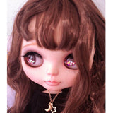 Maxbell Fashionable Doll Metal Chain Necklace with Lock Pendant for 1/6 Blythe Doll