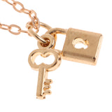 Maxbell Fashionable Doll Metal Chain Necklace with Lock Pendant for 1/6 Blythe Doll