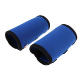 Maxbell 2PCS Pet Leg Brace Protector Dog Surgical Injury Fixed Knee Pads  Blue S