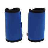 Maxbell 2PCS Pet Leg Brace Protector Dog Surgical Injury Fixed Knee Pads  Blue S