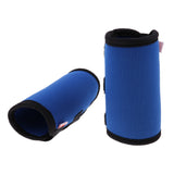 Maxbell 2PCS Pet Leg Brace Protector Dog Surgical Injury Fixed Knee Pads  Blue S