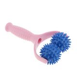 Maxbell Acupuncture Shoulder Muscle Massager Roll Massage Ball  Pink + Blue