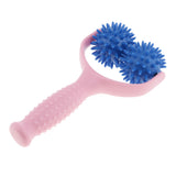 Maxbell Acupuncture Shoulder Muscle Massager Roll Massage Ball  Pink + Blue