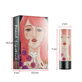 Maxbell Shimmer Smooth Lipstick Long Lasting Lip Pencil Makeup Gloss Rust Red