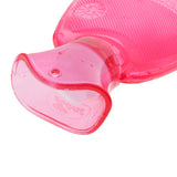 Maxbell 500ml Environmental PVC Hot Cold Water Bottle Winter Warm Bag Pain Relief Claret