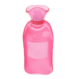 Maxbell 500ml Environmental PVC Hot Cold Water Bottle Winter Warm Bag Pain Relief Claret