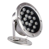 Maxbell 18W LED Flood Light Outdoor Underwater Spot Light Pond Lamp Pure White