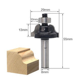 Maxbell Woodworking Milling Cutter Router Bit 8mm Common Milling Tool 1#