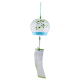 Maxbell 7x8cm Japanese Style Glass Windchime Hanging Decor Home Glass Wind Bells 6#