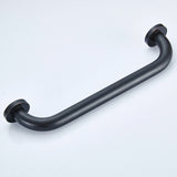 Maxbell Bathroom Armrest Bathtub HandRail Toilet Safety Grab Bar Black 40cm