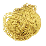 Maxbell 80 Metres Waxed Cotton Cords Strings Rope For Jewelry Crafts Making 1.5mm Orange