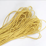 Maxbell 80 Metres Waxed Cotton Cords Strings Rope For Jewelry Crafts Making 1.5mm Orange