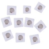 Maxbell 10 Pairs 19mm Invisible Sew-in Magnetic Snap Purse Fastener
