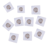 Maxbell 10 Pairs 19mm Invisible Sew-in Magnetic Snap Purse Fastener