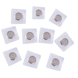 Maxbell 10 Pairs 19mm Invisible Sew-in Magnetic Snap Purse Fastener