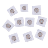 Maxbell 10 Pairs 19mm Invisible Sew-in Magnetic Snap Purse Fastener