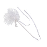 Maxbell Women's Gorgeous Party Prom Flapper Headbands 1920s Feather Crystal Headband