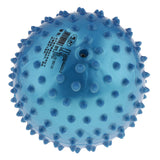 Maxbell 6 Inch PVC Inflated Knobby Bouncy Ball Massage Sensory Ball Kids Toy Blue